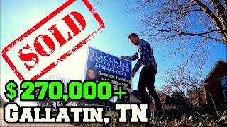 Selling a Home In Gallatin, TN (Full Process) | Real Life Real Estate Deal | Real Estate Agent