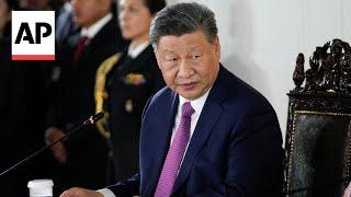 China's President Xi Jinping unveils a megaport in Peru