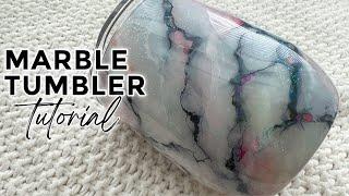 Marble Epoxy Tumbler Tutorial