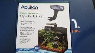 Aqueon planted aquarium led unboxing and quick look