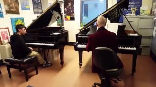 Pianominion had a private lesson from Chair Piano Unit Sydney Conservatorium of Music