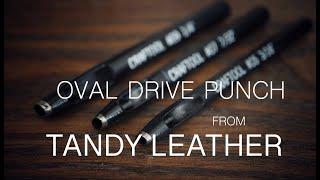 Tandy Craftool Oval Drive Punches - EPISODE 88