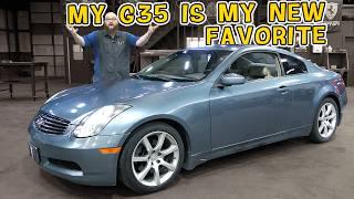 I LOVE My Infiniti G35! RWD and a BLAST to Drive!