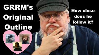 GRRM's Original ASOIAF Outline - What Can We Learn