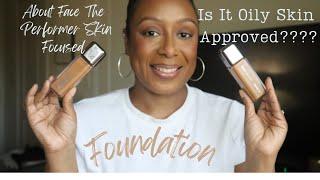 About Face  Performer Skin Focused foundation shades D1 Neutral & D1 Olive Review