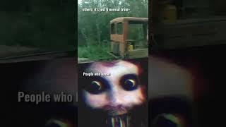 creepy creature #creepy #horror #haunted #scary #ghost #car #train #viral #fyp  #shorts #yt