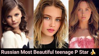 18 Year's Age  Russian New Teen Star 2025 Top 10 Young Teenage Love Actress Most Gorgeous Teen Star