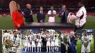 Jose Mourinho & Thierry Henry Reacts To Real Madrid UCL TrophyBellingham Carlo & Courtois Interview