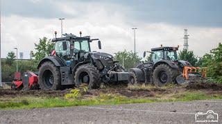 Fendt 933 gen 6 & Valtra S374 Black Beauties | Clarysse De Wilde | Tuinondeerhoud Tierens