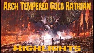 AT Gold Rathian Highlights