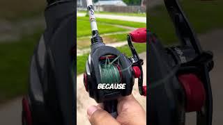 Baitcast vs Spinning Reels! #fishing #bassfishing #baitcasting