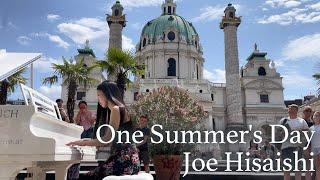 Tears Of Emotion: Playing Studio Ghibli Songs On A Street Piano! One Summer's Day - Joe Hisaishi