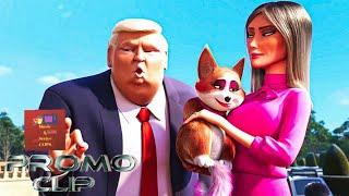 THE QUEEN'S CORGI Clip - "Mitzi" (2019) / Trump & Melania Visits Royal Majesty