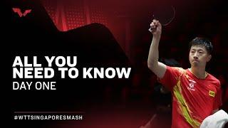 All you need to know | Day 1 of Singapore Smash 2022