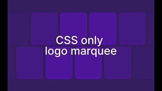 Can we Make A CSS Only Logo Marquee With ZERO Repetition?