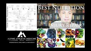 Best Nutrition for Injury Recovery, Tissue Repair, Athletic Performance, & Cell Regeneration Effects