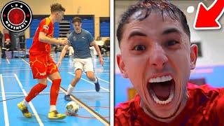 I Played in a PRO FUTSAL MATCH & It Was EMOTIONAL! (Football Skills & Goals)