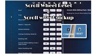 How To Use Scroll Wheel Reset & Scroll Wheel Pickup. "2024"