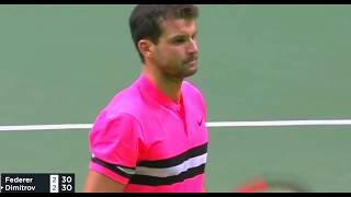 Roger Federer vs Grigor Dimitrov - Rotterdam 2018 Final Highlights