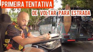 Primeira vez depois do acidente - testando os pedais do motorhome - #brasil #viajantes