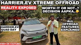 TATA HARRIER EV Extreme OFFROAD, strength, features, range TEST  or  | HARRIER EV QUAD DAY 02