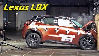 Lexus LBX crash test & safety test