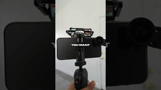 How properly vlog with iPhone ? By using a vlogging selfie mirror #shotoniphone #iphoneaccessories