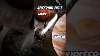 The Asteroid Belt Between Mars and Jupiter