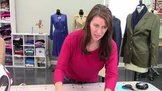 Basic techniques for bound buttonholes and welt pockets on It’s Sew Easy with Angela Wolf. (2109-2)