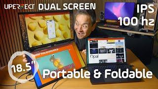 UPerfect Dual 18.5" 100Hz Portable Monitor Review