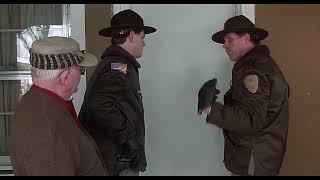 Frances McDormand in Fargo with William H Macy | Jerry is arrested