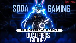 Field Of Dreams S1 | Qualifiers Group 2 | Presented By Soda Gaming | #TSGESPORTSTELUGU