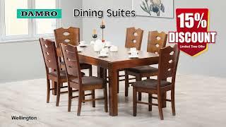 15% Discount for Damro Dining Suites