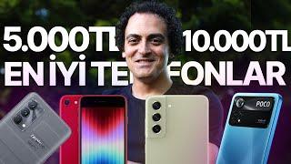 5000 TL ile 10.000 TL Arası Alınabilecek En İyi Akıllı Telefonlar! (2022)