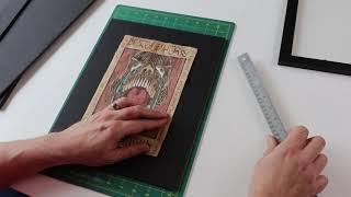 Ed frames an Arcane Scroll