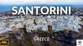 Santorini 4K Drone Footage | Santorini, Greece | 2021