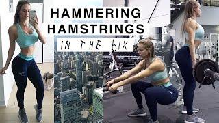 HAMMERING HAMSTRINGS IN THE 6IX • Full Workout • TORONTO VLOG