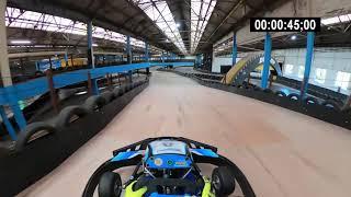 New TeamSport Warrington Hot Lap! (Shorter Track With Electric Karts) 53.055