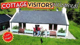 VISITORS to the Cottage - Playing Live at Our Local Pub - Isle of Skye, Scottish Highlands - Ep81