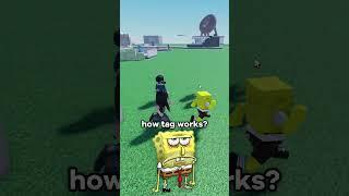 Tagging people and Running Away part 5.  #roblox #parody  #emo