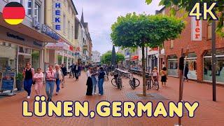 Lünen City Germany/ Tour in Lünen NRW 4k 60fps