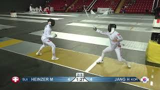 2022 104 T64 12 M E Individual Tbilisi GEO WC YELLOW JANG KOR vs HEINZER SUI