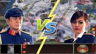 Generals Zero Hour - Challenge - General Tao vs General Leang - Hard Difficulty