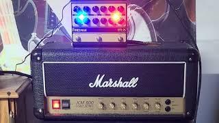 Friedman IR-X & Marshall SC20H (JCM800) preamp test