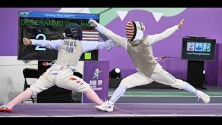 Riyadh 2024 Individual Men's Foil Finals' Highlights | Cadet Fencing World Championships