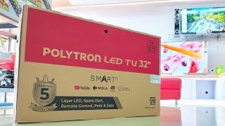 Terbaru 2023, Review & Setting Smart TV Polytron PLD 32CV1869