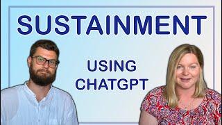 Change Management using ChatGPT: Sustainment Strategy