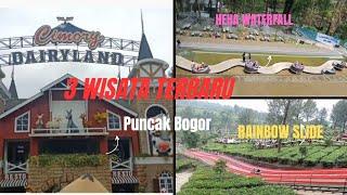 REVIEW LENGKAP ⁉️ 3 DESTINASI WISATA TERBARU ⁉️ PUNCAK BOGOR #viral #vlog #bogor #puncak