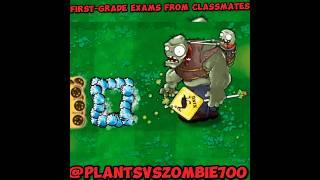 He actually threw The Dave vs Zombies child into the fire expand #pvz #youtubeshorts #shorts