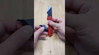 MILWAUKEE CRAZY PRESS AND FLIP UTILITY KNIFE!!!